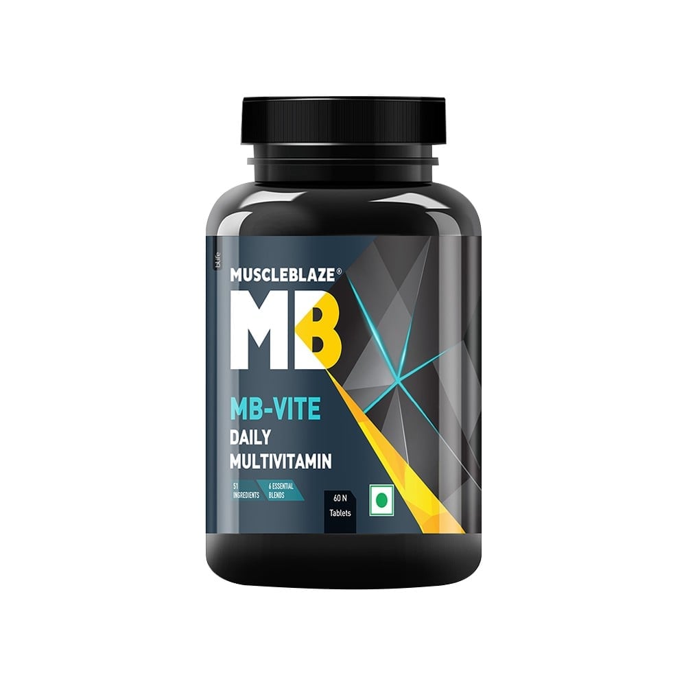 MuscleBlaze MB-Vite Daily Multivitamin 60 Pieces - Image 1