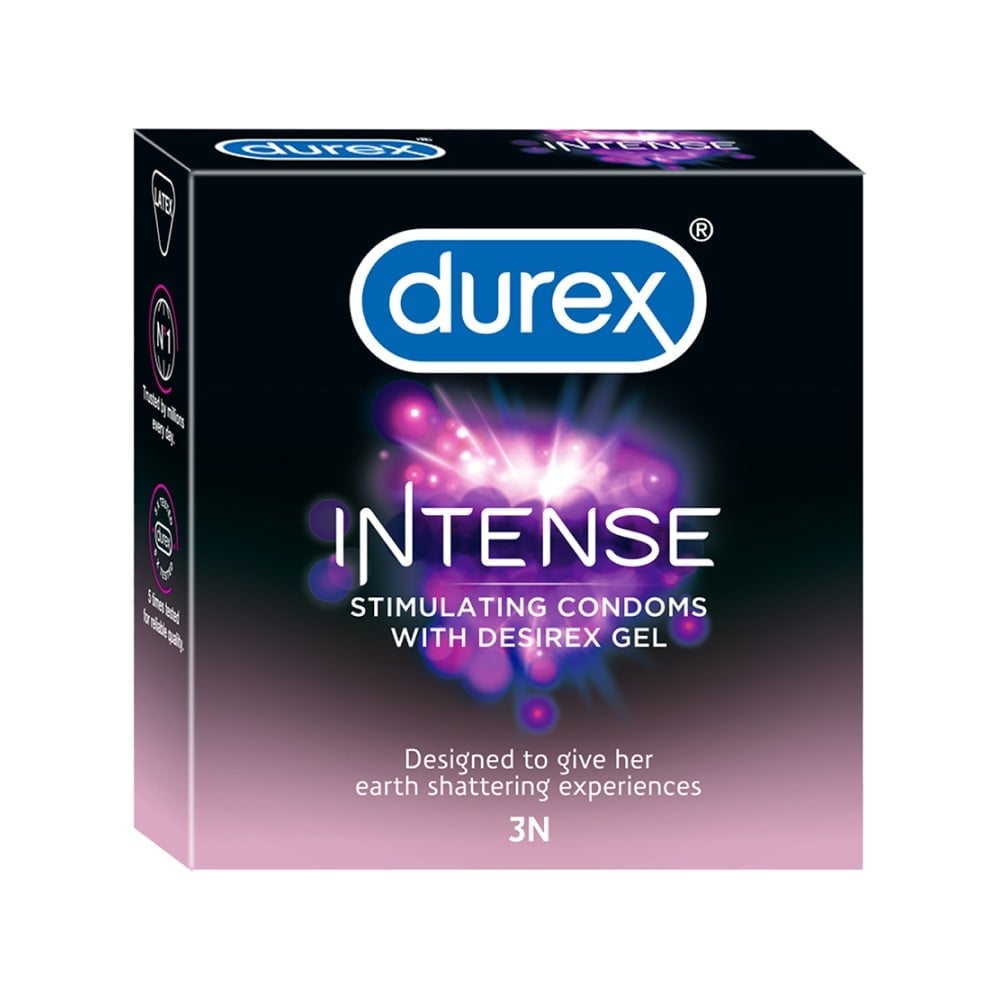 Durex Intense Condom -For Her Extra Pleasure Price - Buy Online at ₹191 ...