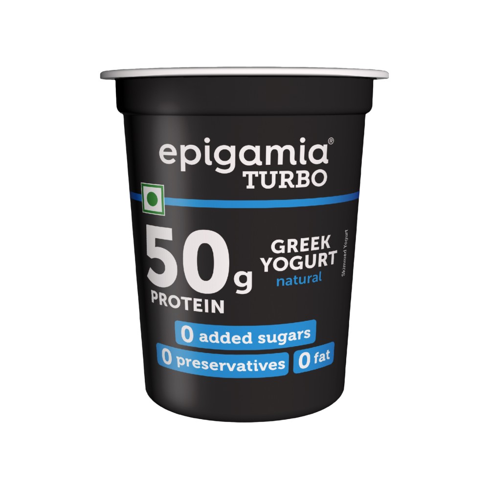 epigamia Turbo 50 g Protein Greek Yogurt Price - Buy Online at ₹325 in ...