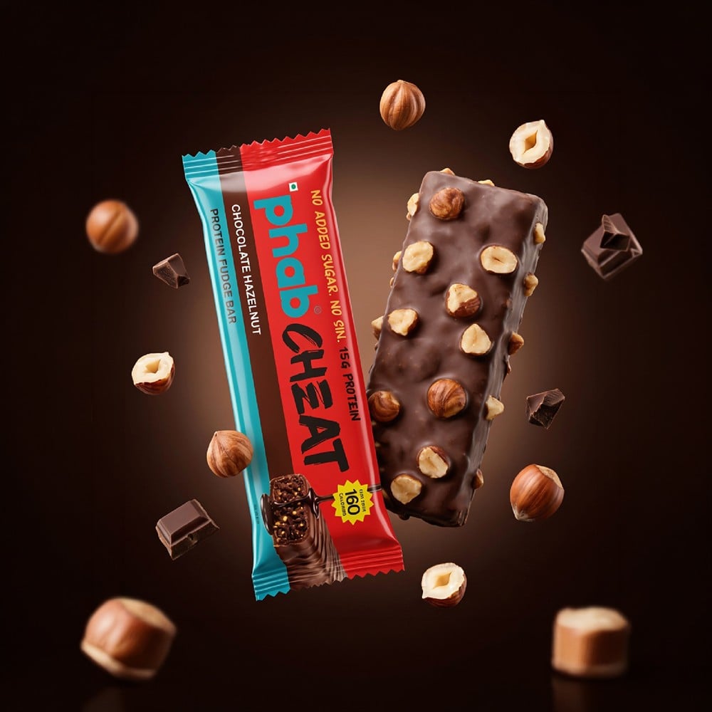 Phab Chocolate Hazelnut Cheat Protein Bar 50g - Image 1