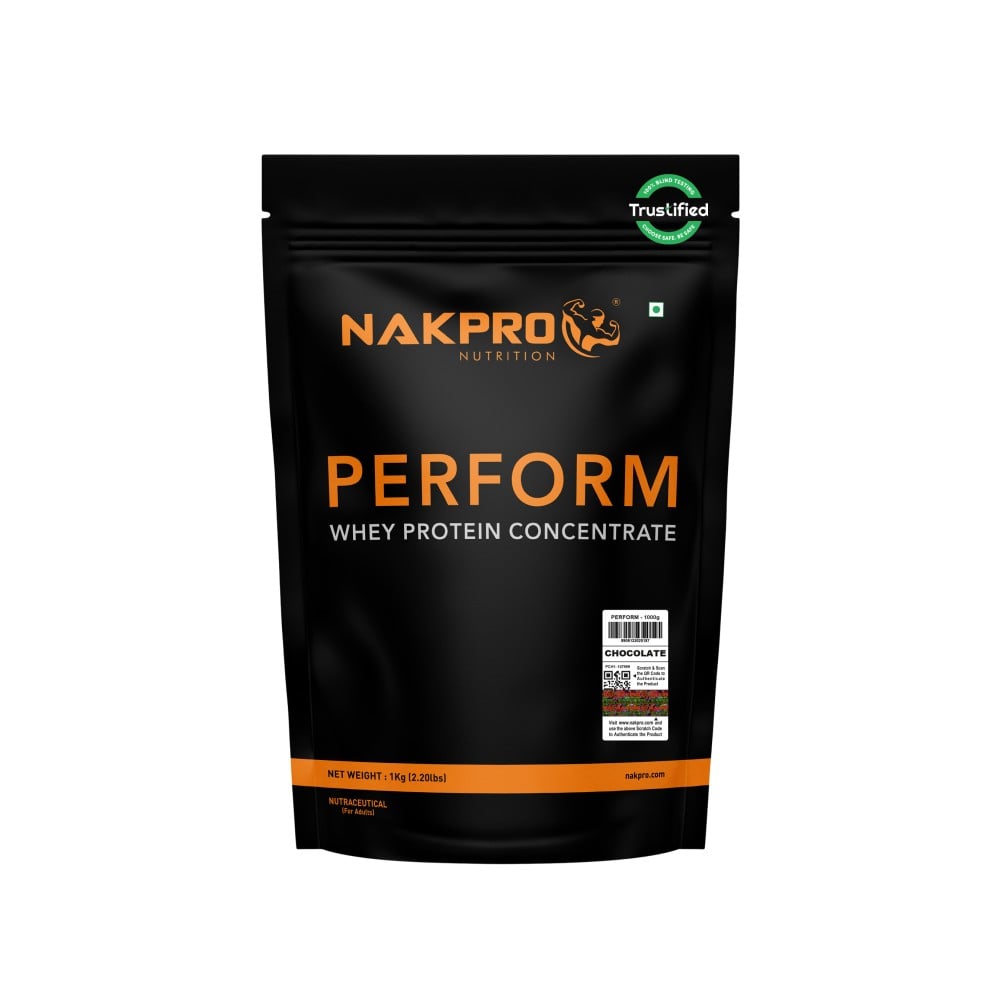 Buy Nakpro Perform Whey Protein Chocolate 1 kg - Image 1