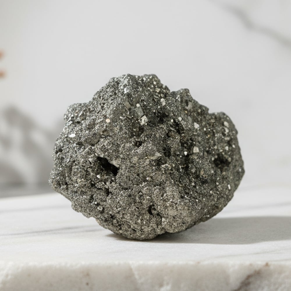 Astroyogi Raw Pyrite Stone For Wealth & Prosperity (1.8