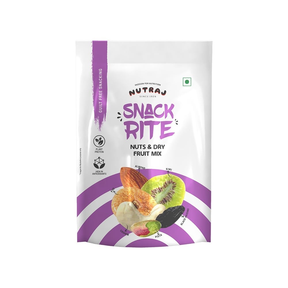 Nutraj Snack Rite Nuts & Dry Fruit Mix Price - Buy Online at ₹254 in India