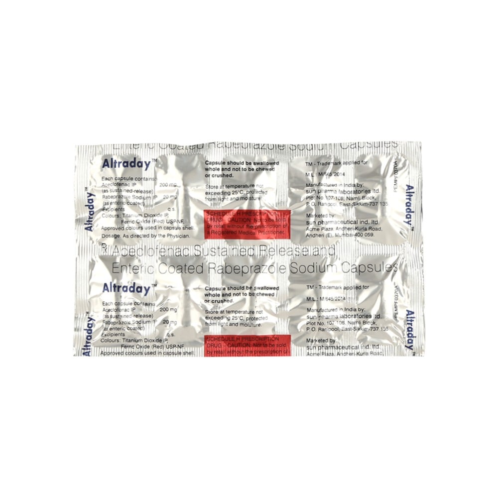 Altraday Capsule (10 Cap) Price - Buy Online at Best Price in India
