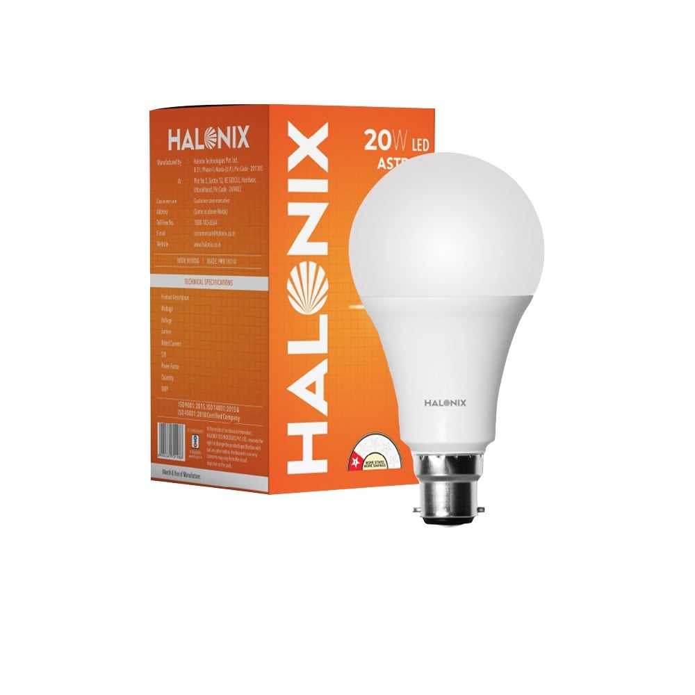 Halonix Astron Plus 20W LED Bulb (Cool White) Price - Buy Online at ...