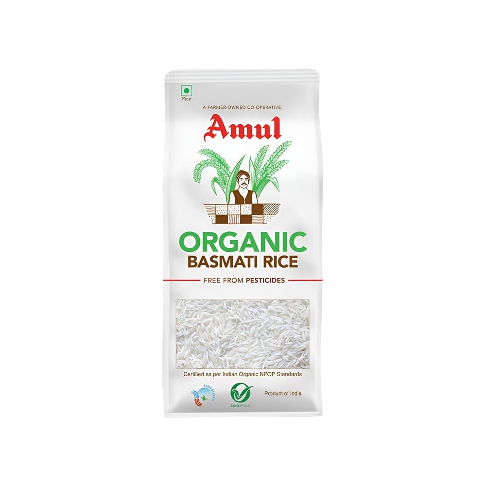 Amul Organic Basmati Rice Price - Buy Online at ₹150 in India