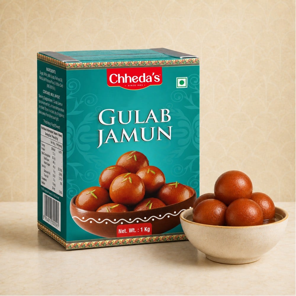 Chheda's Gulab Jamun 1 kg - Image 1