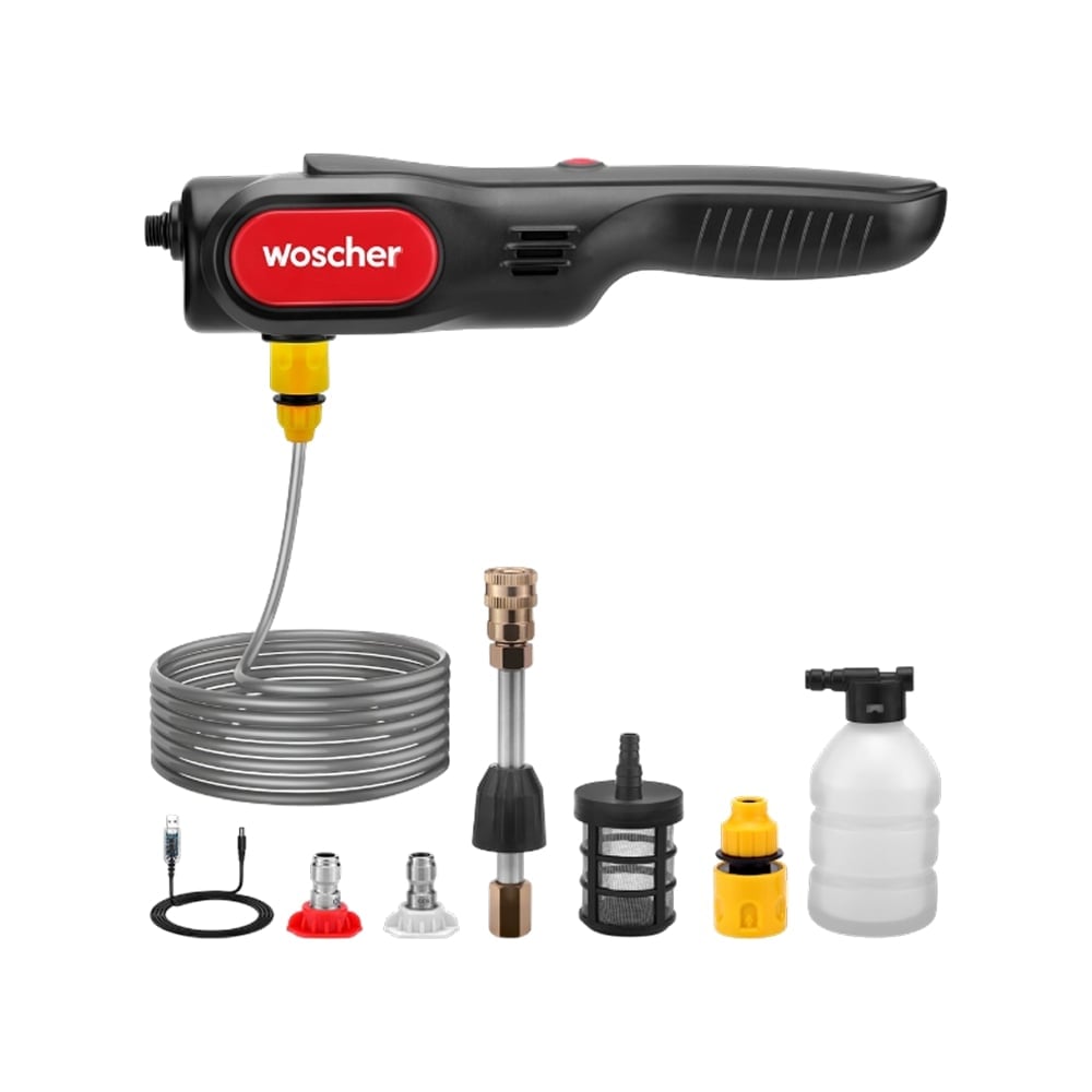 Water Sher Machine Woscher Cordless High Pressure Washer Water Gun Price - Buy Online at ...
