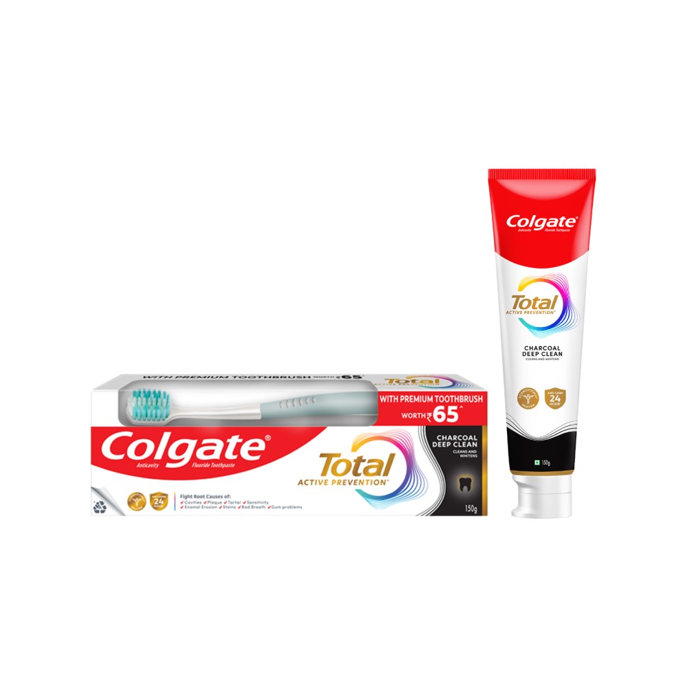 89 Colgate Colgate Total Charcoal Deep Clean Toothpaste (with a Premium Toothbrush ...