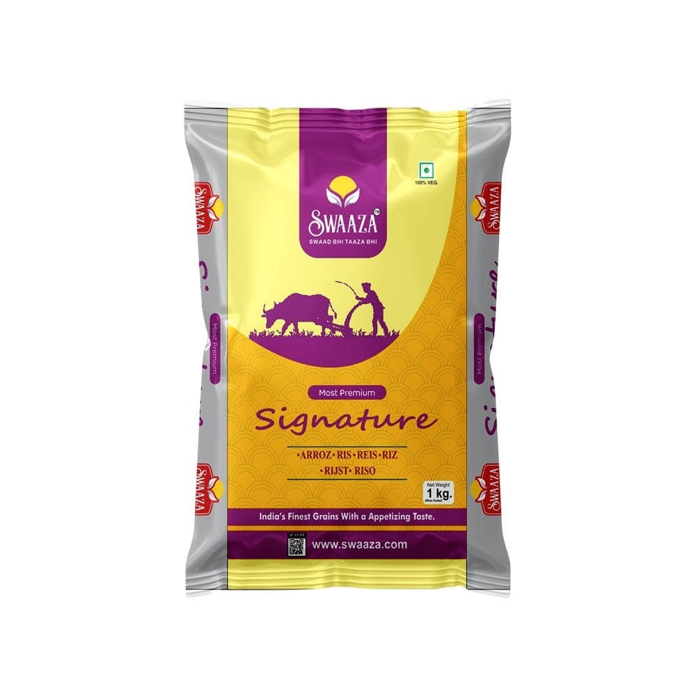 Swaaza Signature Basmati Rice (Long Grain) Price - Buy Online at Best ...