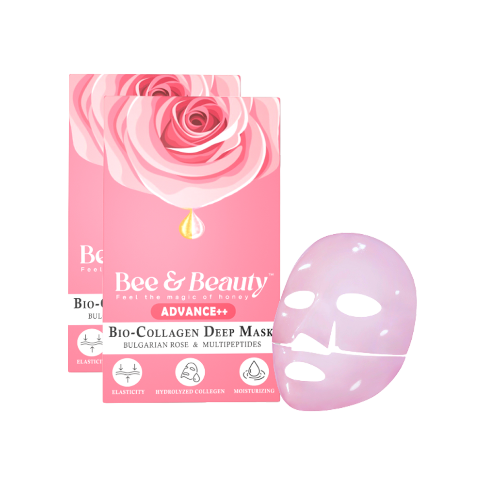 Bee & Beauty Bio-Collagen Pink Deep Face Mask