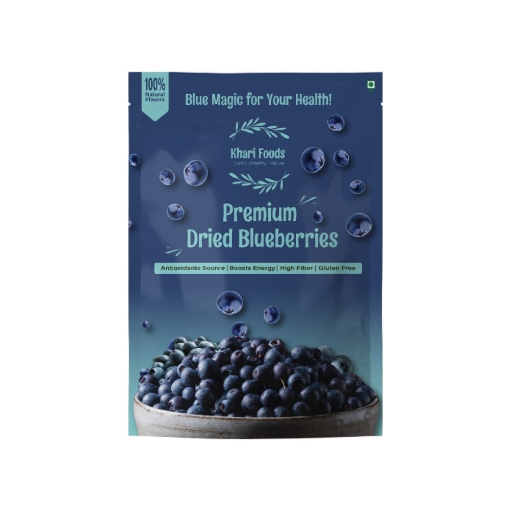 Khari Foods Premium Dried Blueberries Price - Buy Online at ₹295 in India