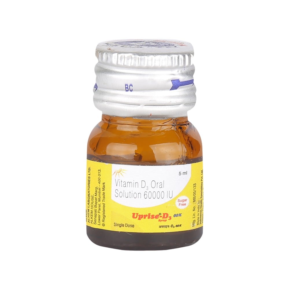 Uprise D3 60K Sugar Free Syrup Price - Buy Online at Best Price in India