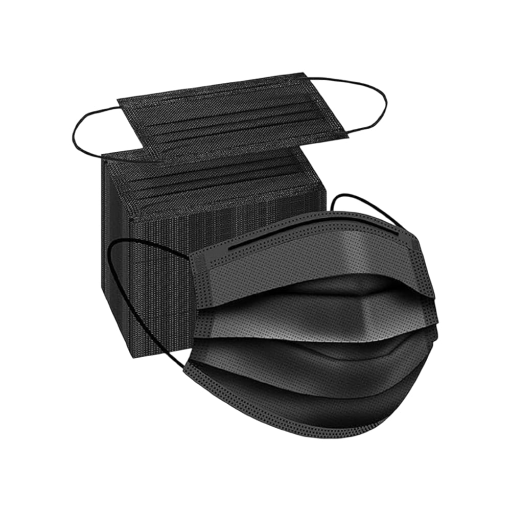 Storescent Disposable 3 Ply Mask (Black) Price - Buy Online at ₹249 in ...