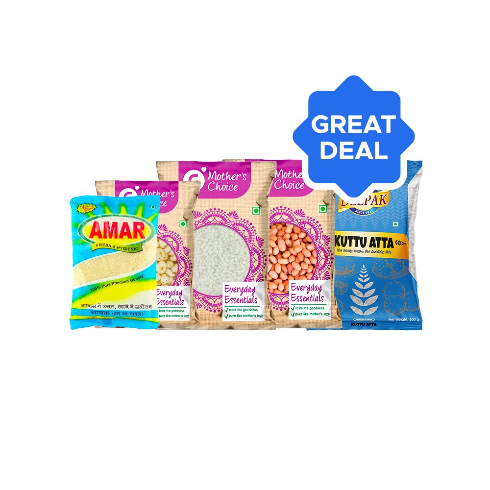 Deepak Kuttu Flour + Amar International Samak/Barnyard Millet + GMC ...
