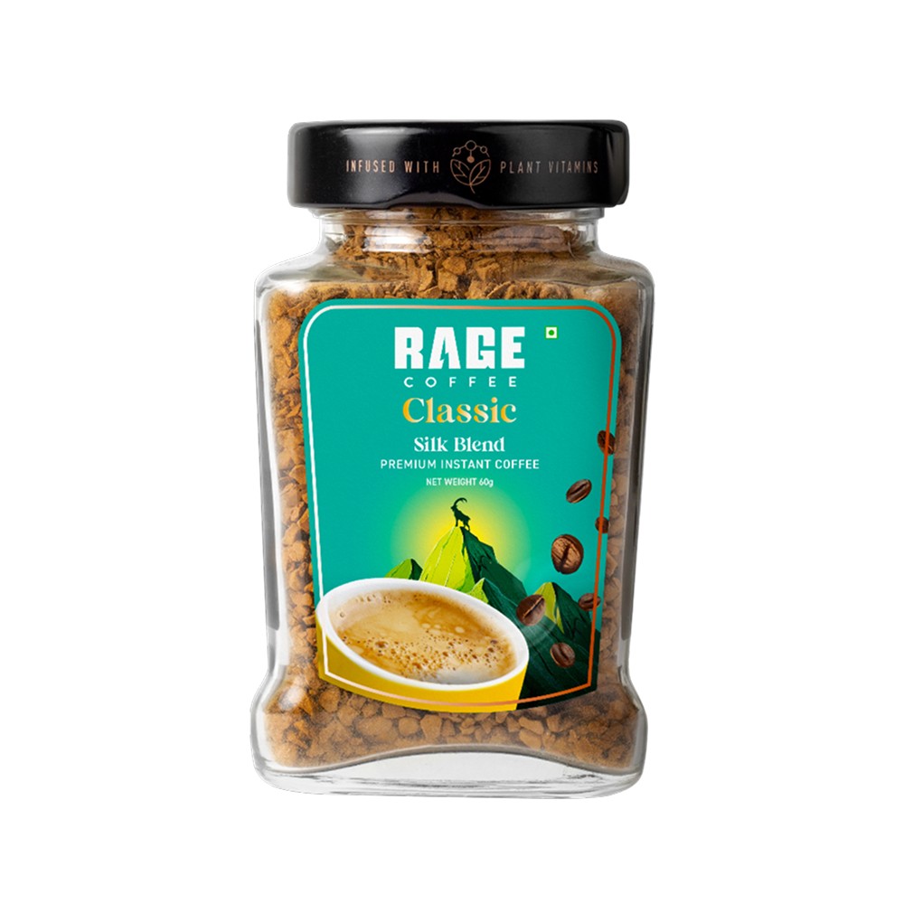 Rage Coffee Classic Silk Blend Instant Coffee Price - Buy Online at ...