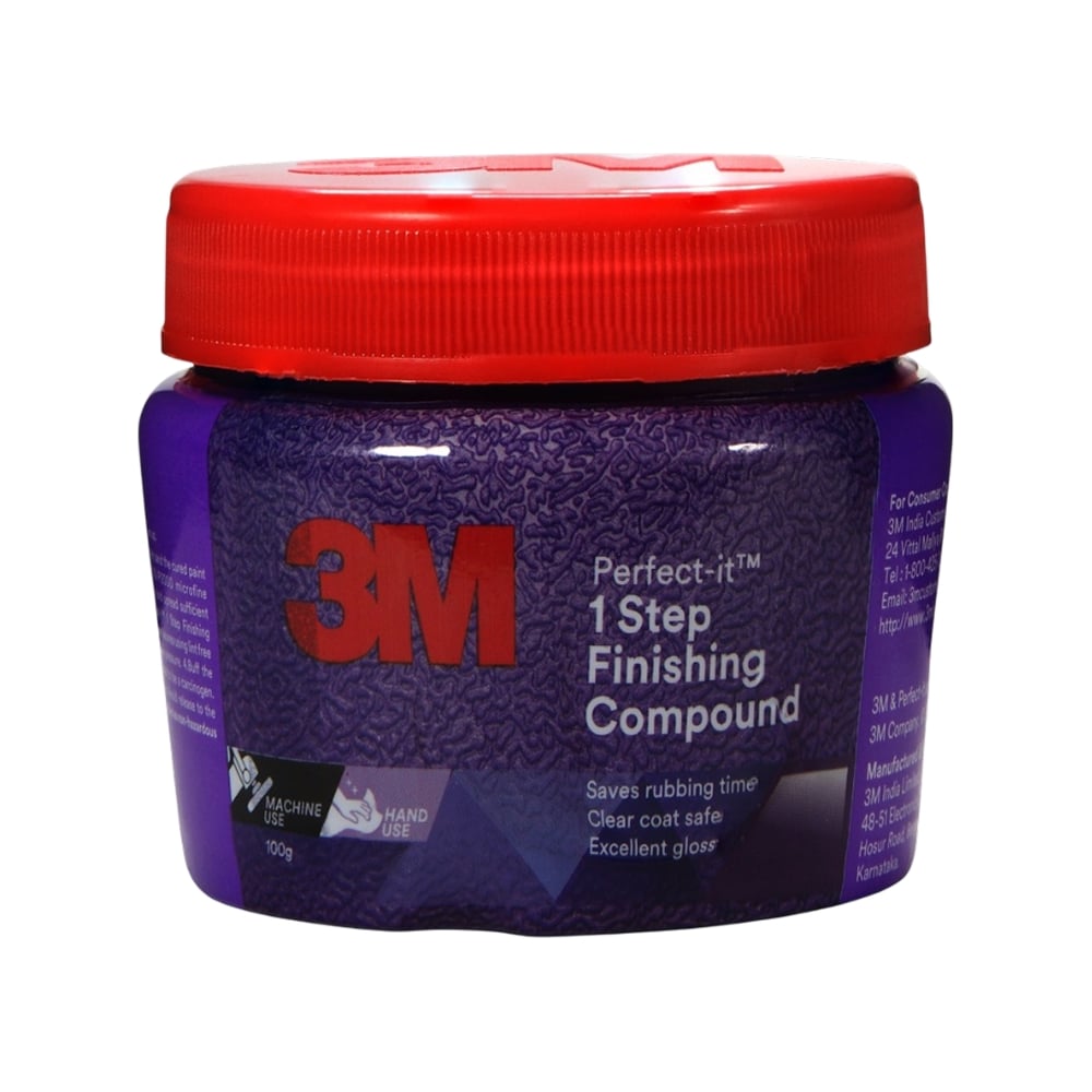 3M Perfect It 1 Step Finish Compound Car Polish 100g - Image 1