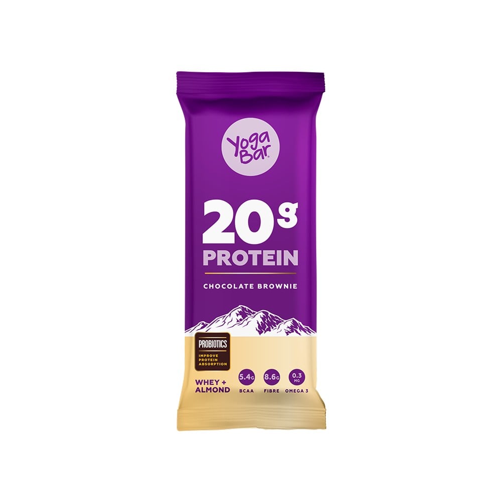 Yoga Bar 20 g Protein Chocolate Brownie Protein Bar