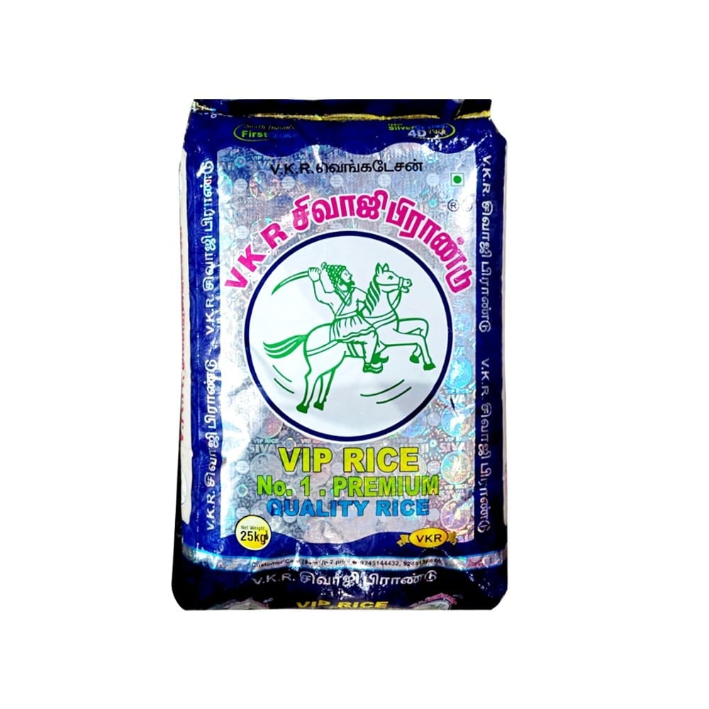 Kavin Raj Rice VKR Sivaji Premium Boiled Ponni Rice 25 kg (Medium Grain) Price - Buy ...