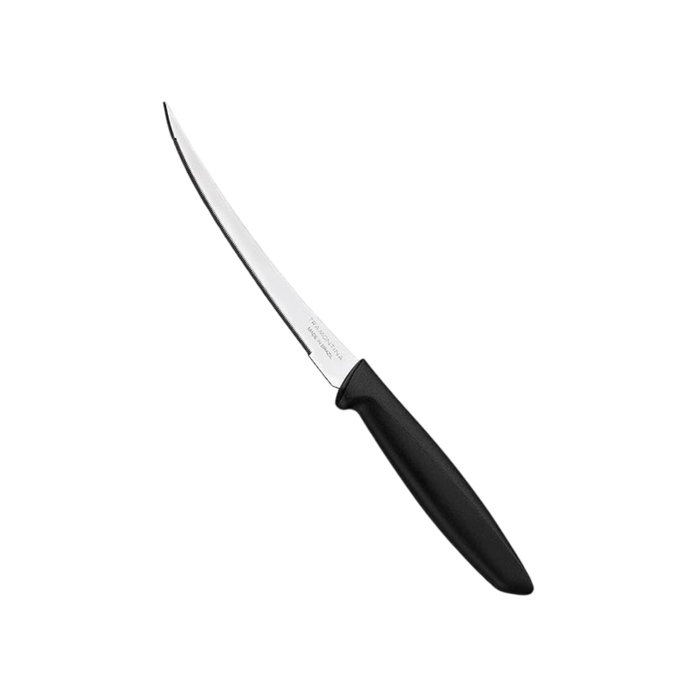 Tramontina Tomato Stainless Steel Knife (Black)