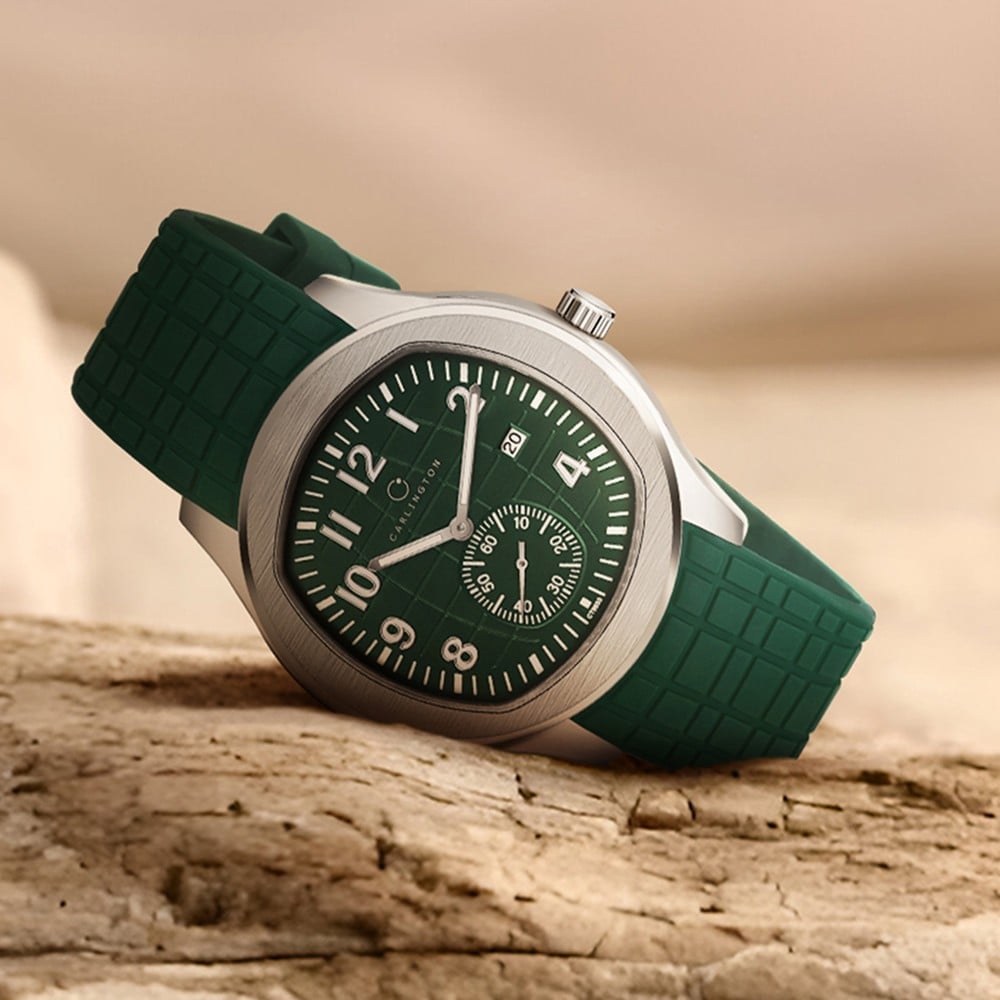 Carlington Legacy 9933 Watch (Quartz, Green, Silicone) Price - Buy ...