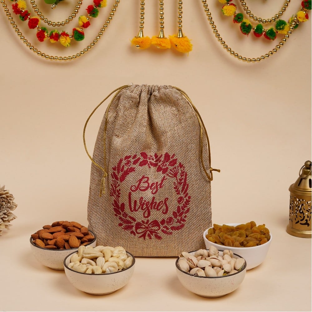 Whole Farm Assorted Dry Fruit Potli Price - Buy Online at Best Price in ...