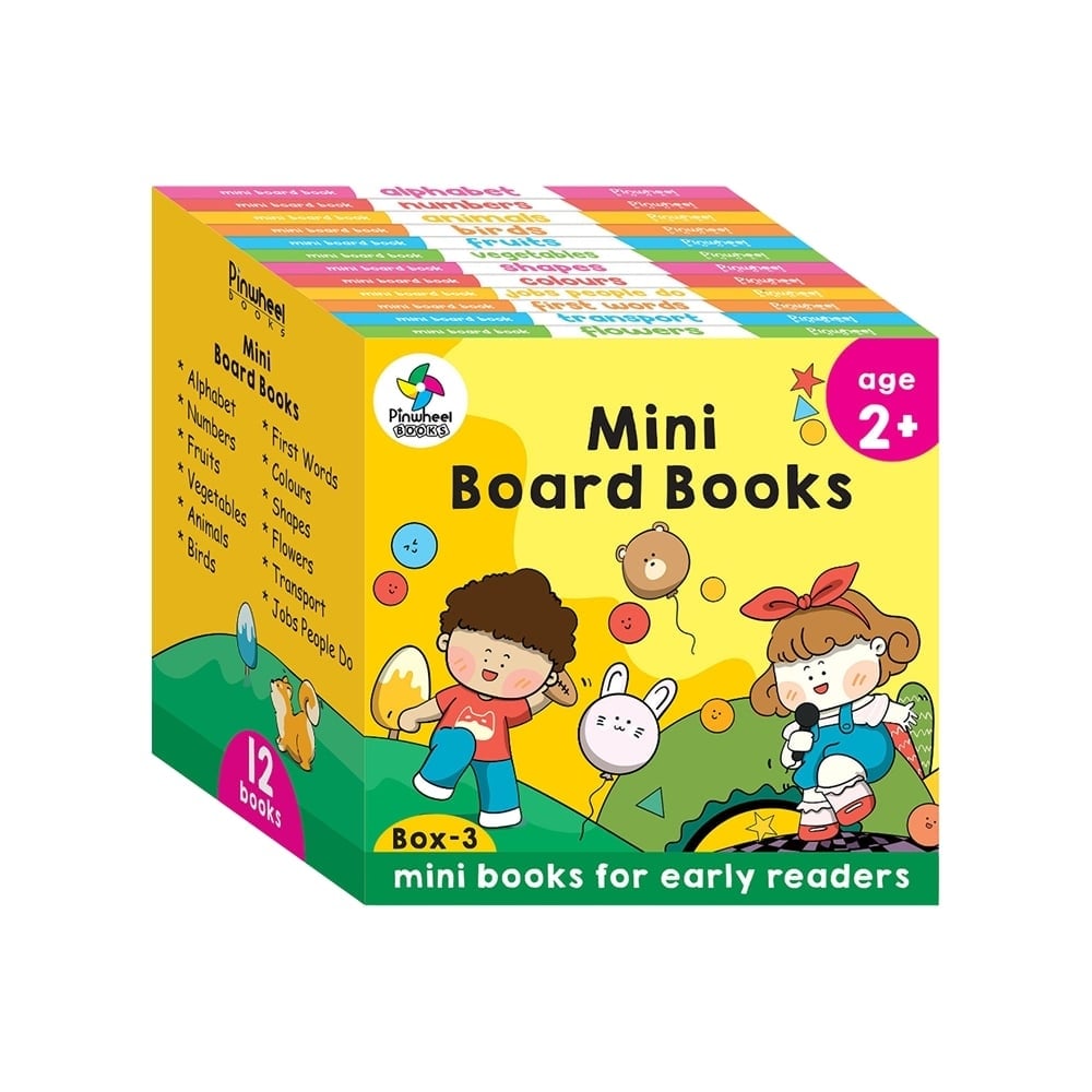 Box 3 Mini Board Books for Kids Price - Buy Online at Best Price in India