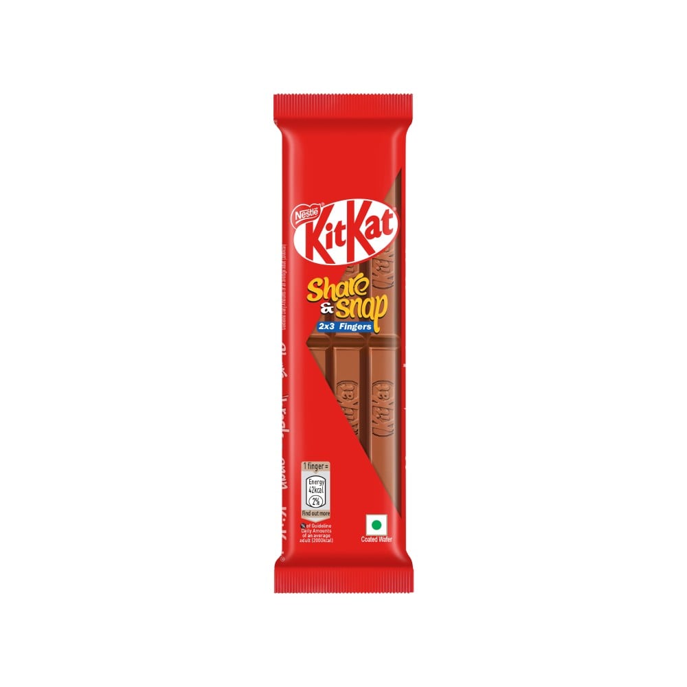 Snapped Kitkat Nestle KitKat Share & Snap 2x3 Fingers Wafer Bar Price - Buy Online at ...