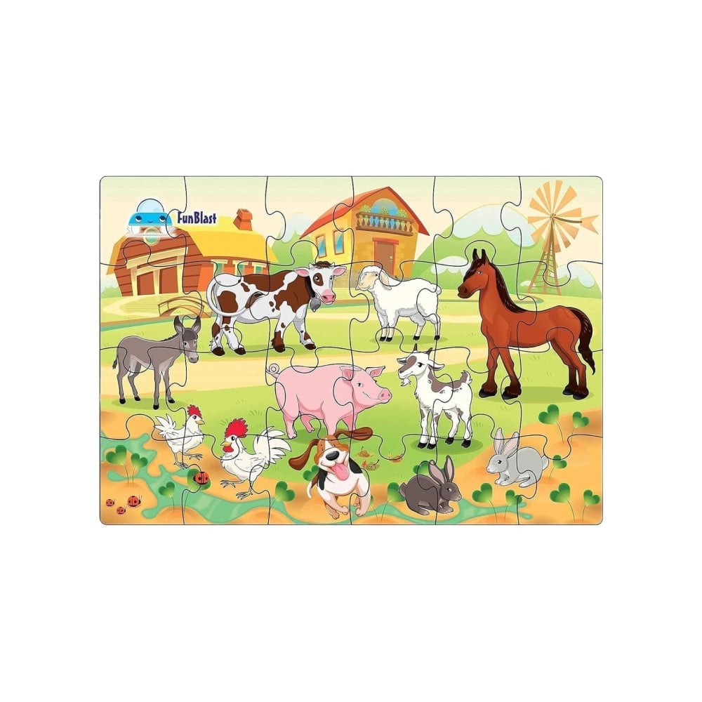FunBlast Pet Animal Jigsaw Puzzle for Kids Price - Buy Online at Best ...