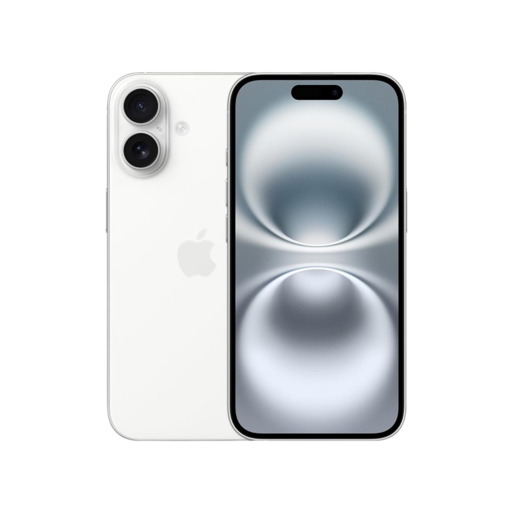 iPhone 16 White 128GB dari depan