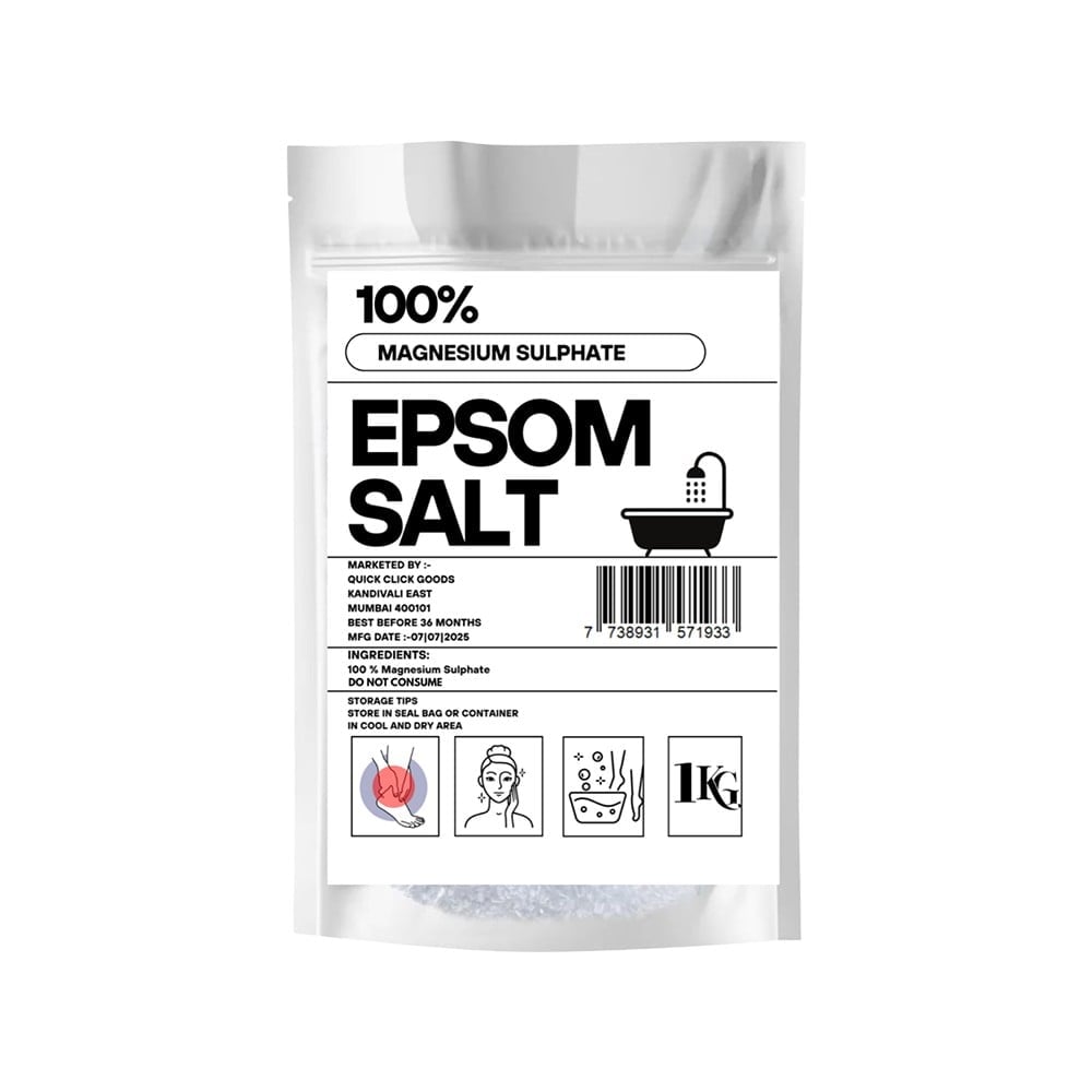 Ma. Click Salt Quick Click Goods Bath Spa Epsom Salt Price - Buy Online at ₹199 in India