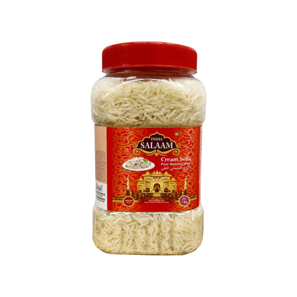 Selam Rice India Salaam Cream Sella Pure Basmati Rice (Extra Long Grain) Price ...