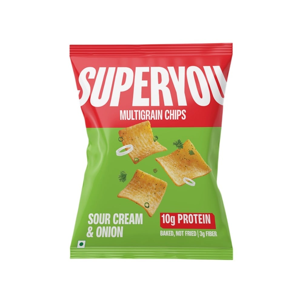 SuperYou Multigrain Sour Cream &amp; Onion Chips