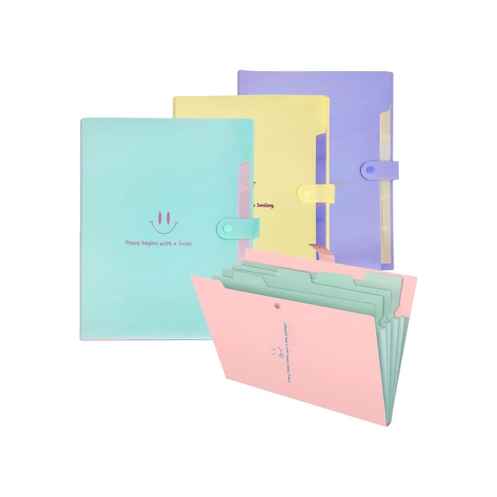 FunBlast Solid Designed File Folder (Multicolour) Price - Buy Online at ...