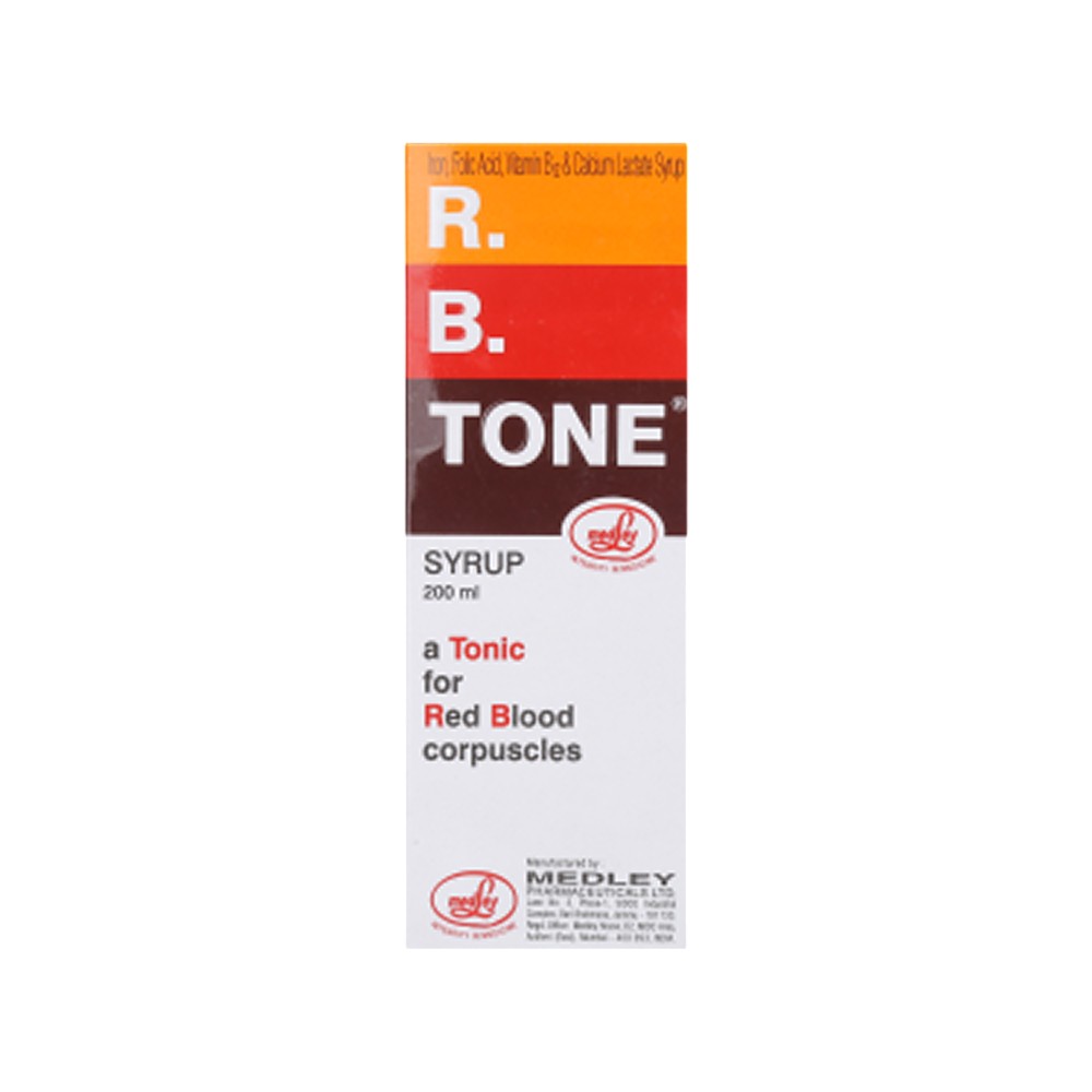 R B Tone Syrup Price - Buy Online at ₹225 in India