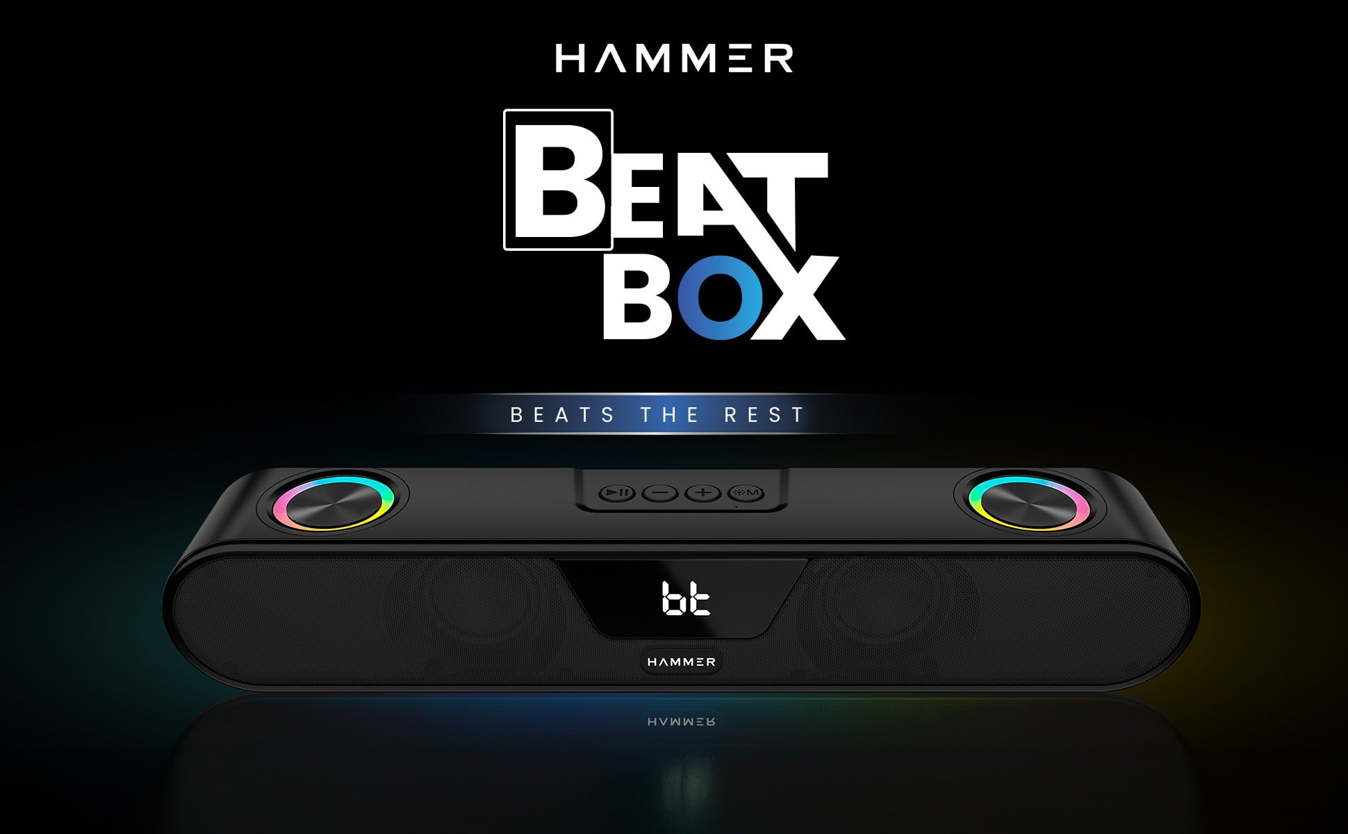 Beatbox Wireless Module Hammer Beatbox 24W Bluetooth Wireless Soundbar (Black) Price - Buy ...