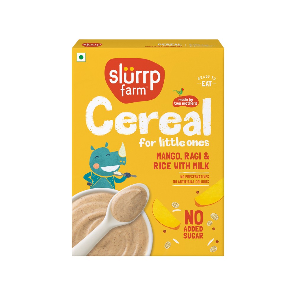 Slurrp Farm Cereal Ragi, Rice & Mango Price - Buy Online at Best Price ...