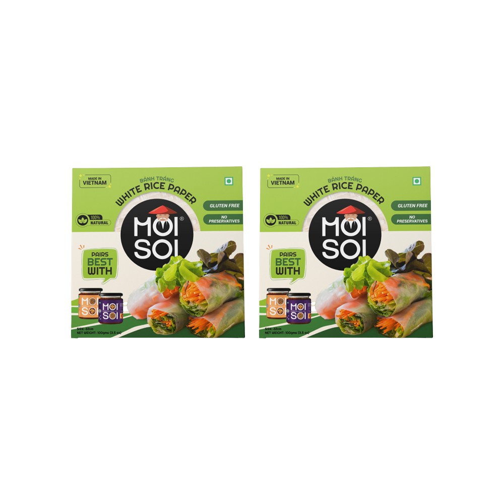 Moi Soi White Rice Paper (22cm) - Pack of 2 Price - Buy Online at Best ...