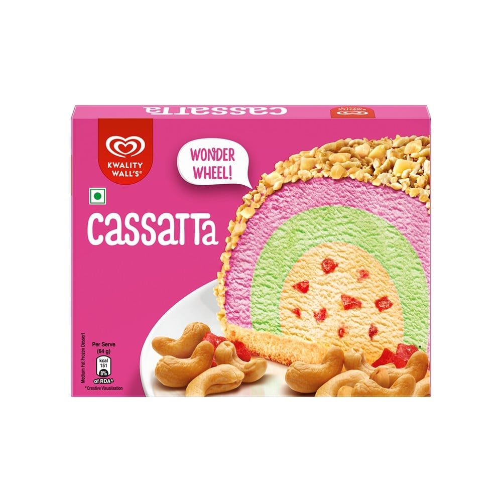 Kwality Wall's Cassata Frozen Dessert Price - Buy Online at Best Price ...