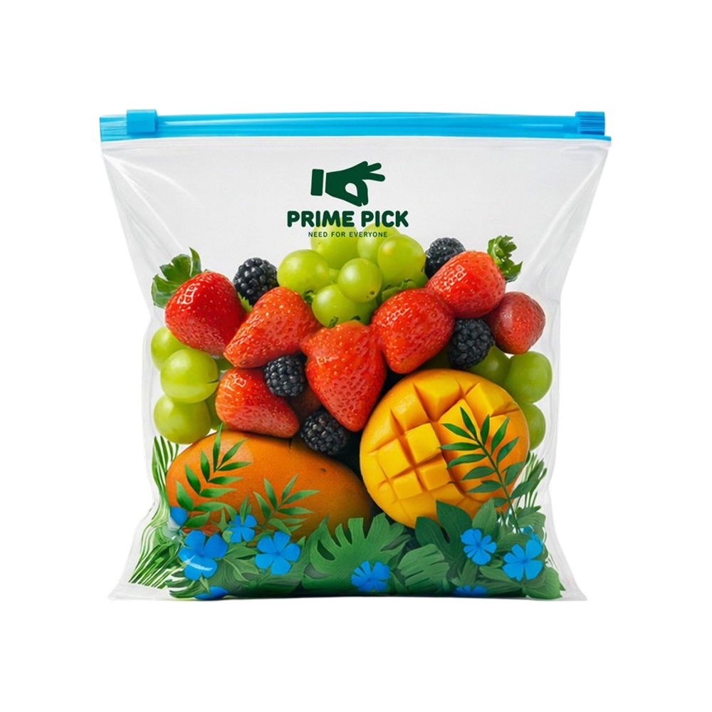 Prime Pick Leakproof Zip Lock Bag (1.5 ltr, 8.2
