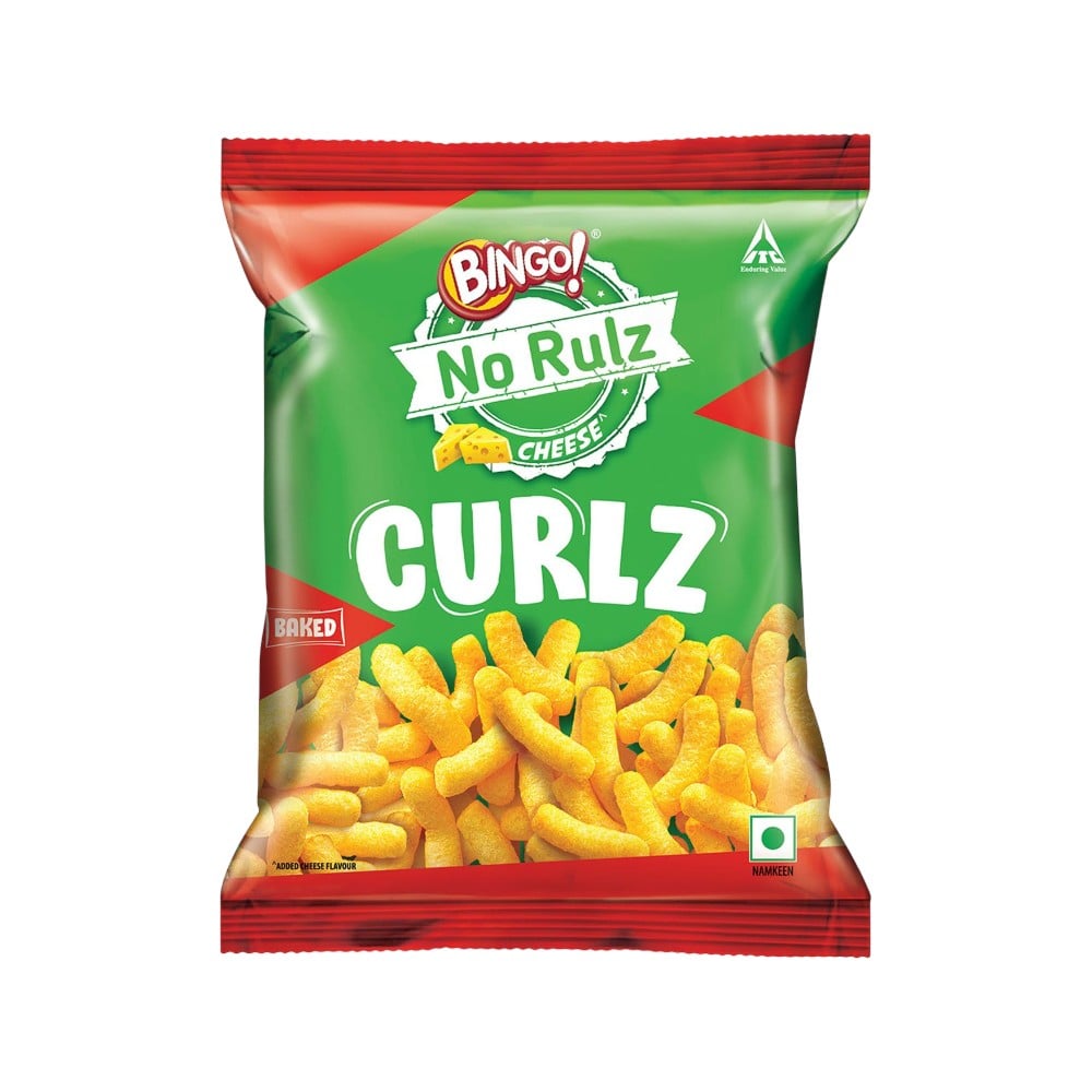 No Rulz Packet Bingo No Rulz Cheese Curlz Crisps Price - Buy Online at Best Price in India