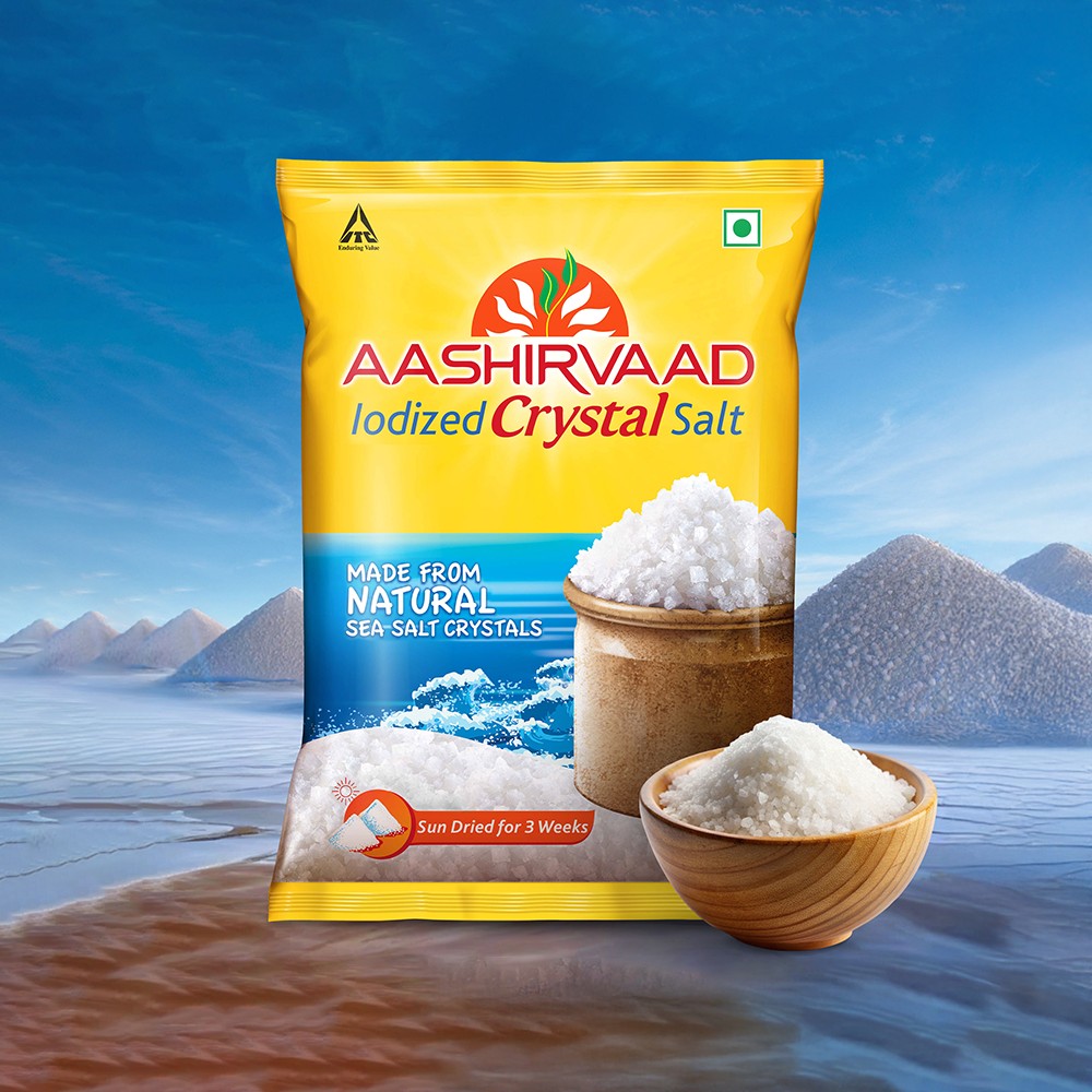Aashirvaad Iodized Crystal Salt for Traditional Dishes Price - Buy ...
