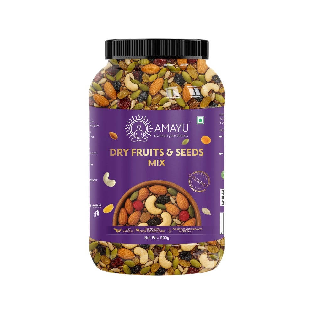 AMAYU Premium Mix Dry Fruits & Seeds Trail Mix Price - Buy Online at ...