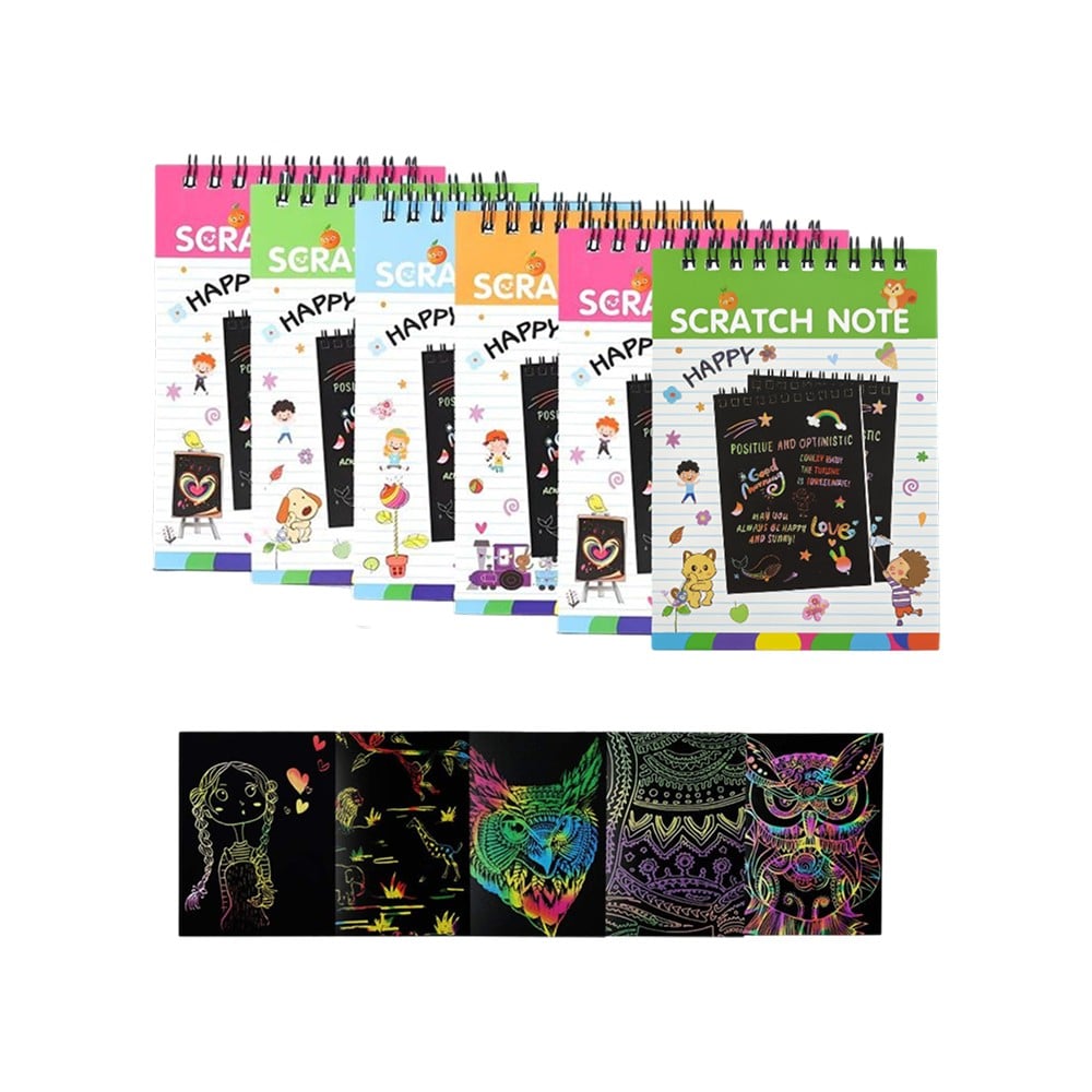 Kidology Scratch Notebook Art Set (Multicolour) Price - Buy Online at ...
