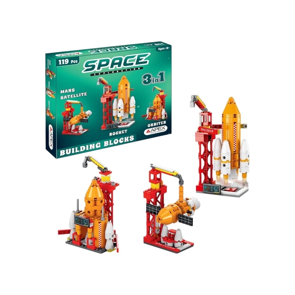 Apex 3 in 1 Space Exploration Building Blocks Price - Buy Online at ...