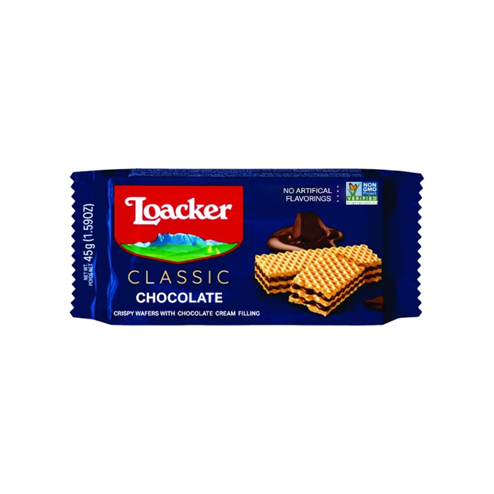 Loacker Crispy Wafers Classic Chocolate Price Buy Online At 99 In India