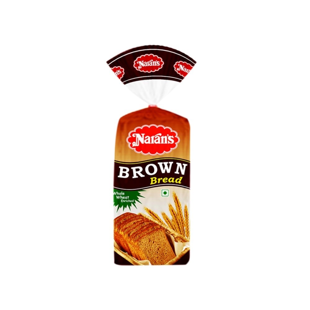 Naran's Whole Wheat Brown Bread Price - Buy Online at Best Price in India