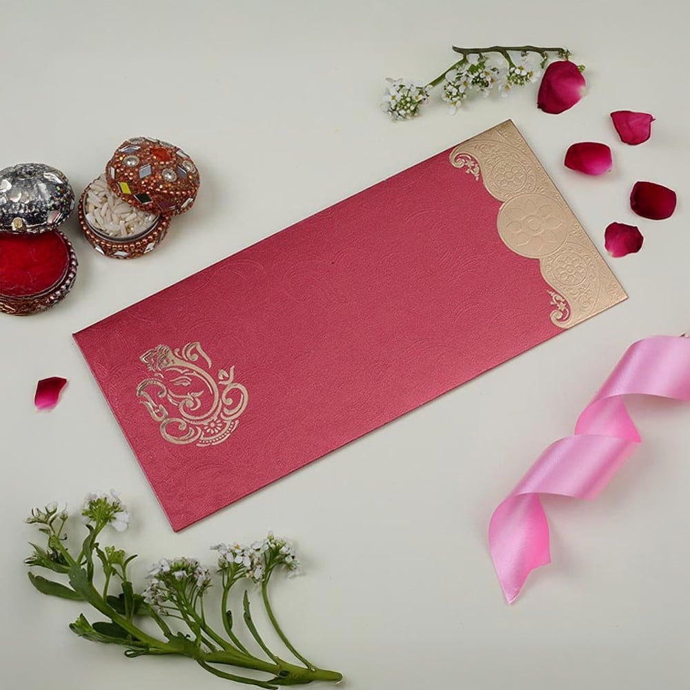 Ganesh Ji Shagun Envelope Pack of 10 (Red) Price - Buy Online at ₹162 ...
