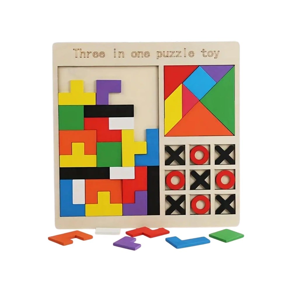 Shinetoy 3 in 1 Early Educational Puzzle Price - Buy Online at