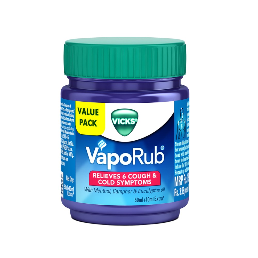 Vaporub Plug In Vicks VapoRub Chest Rub & Balm (Relieve Cold, Cough & Blocked Nose ...